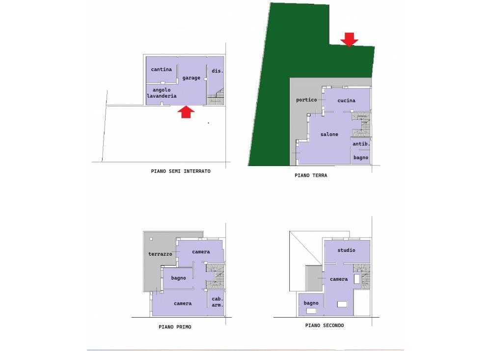 Vendita Villa a Traversetolo quadrilocale  di 211 mq