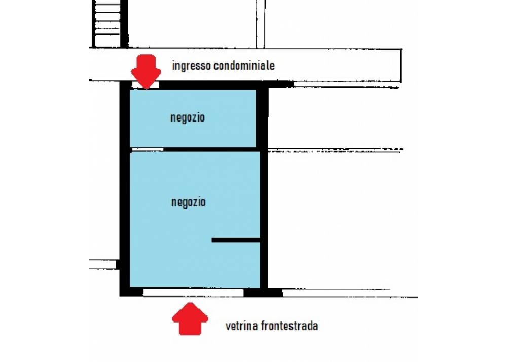Vendita Negozio a Parma monolocale San Leonardo di 34 mq
