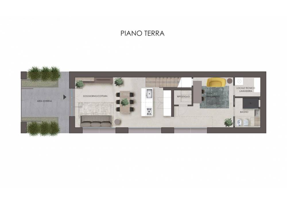 Vendita Casa Indipendente a Parma trilocale Prati Bocchi di 100 mq
